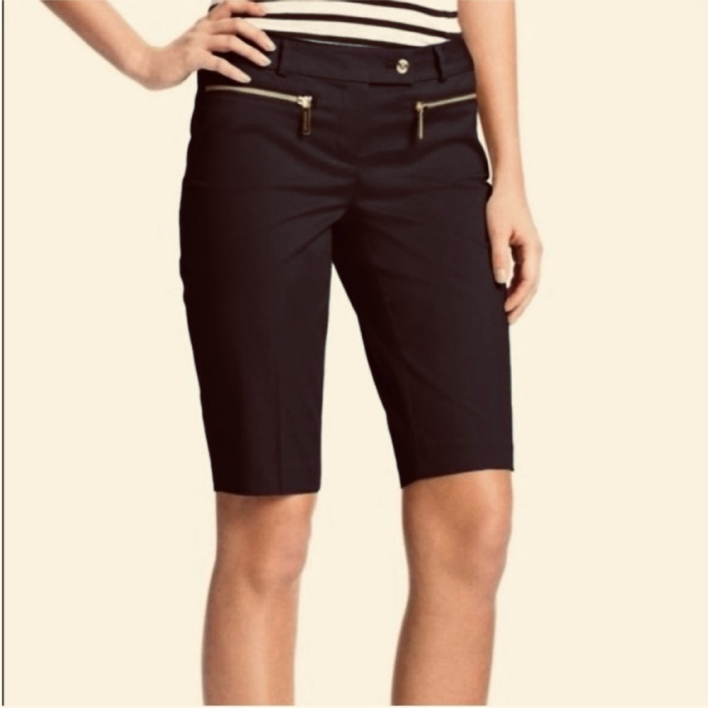 MICHAEL Michael Kors Black Bermuda Shorts